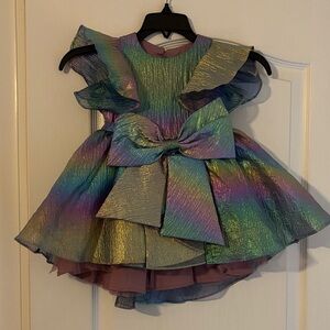 Joyfolie Iridescent Kids Costume Dress